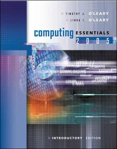 Cover image for Computing Essentials 2005: Introductory Edition