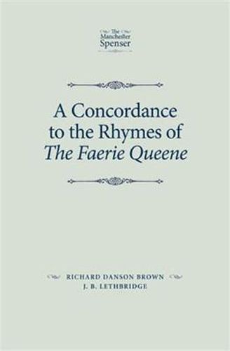 Cover image for A Concordance to the Rhymes of the Faerie Queene