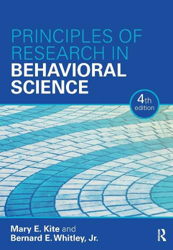 Cover image for Principles of Research in Behavioral Science: Fourth Edition