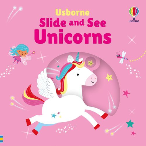 Cover image for Slide and See Unicorns