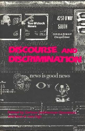 Cover image for Discourse and Discrimination