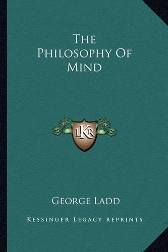 Cover image for The Philosophy of Mind