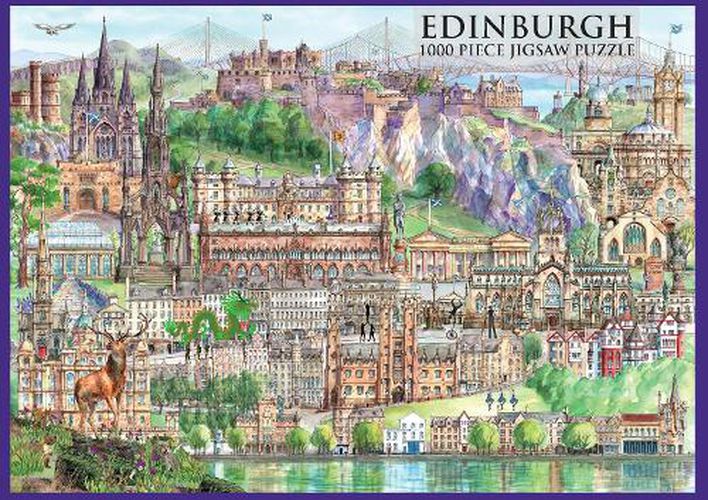 Cover image for Edinburgh: 1000 Piece Jigsaw