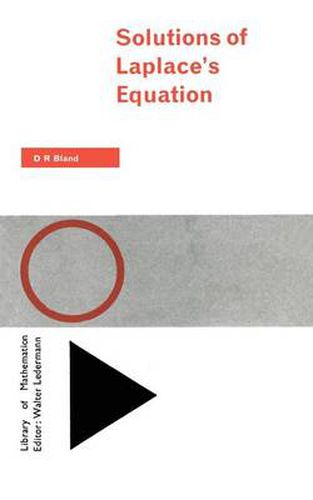 Cover image for Solutions of Laplace's Equation