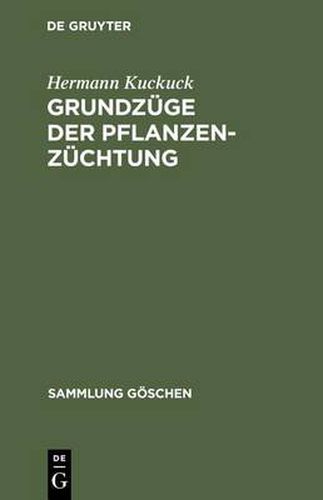 Cover image for Grundzuge Der Pflanzenzuchtung