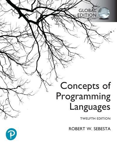Cover image for Concepts of Programming Languages, Global Edition
