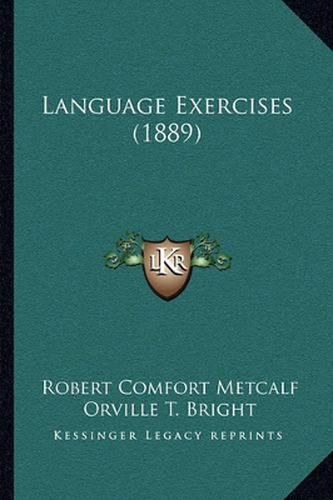 Cover image for Language Exercises (1889)