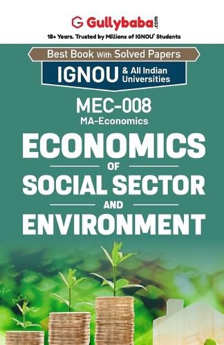 Cover image for Mec-08 Economics of Social Sector and Environment