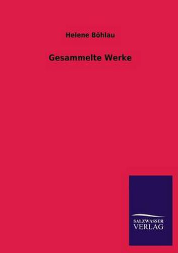 Cover image for Gesammelte Werke