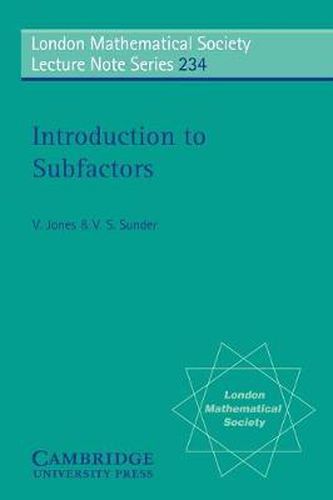 Cover image for Introduction to Subfactors