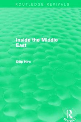 Cover image for Inside the Middle East (Routledge Revivals)