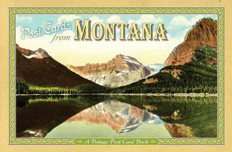 Cover image for Post Cards from Montana: A Vintage Post Card Book