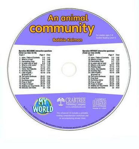 Cover image for An Animal Community - CD Only