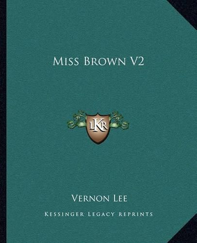 Cover image for Miss Brown V2