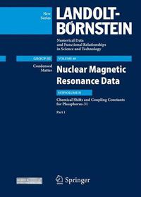 Cover image for P31-NMR data, Part 1: Nuclear Magnetic Resonance (NMR) Data