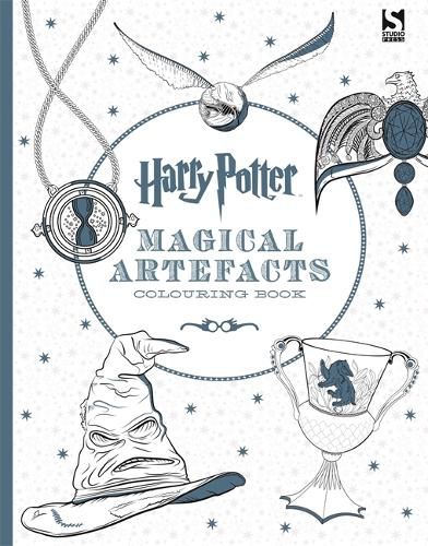 Cover image for Harry Potter Magical Artefacts Colouring Book 4
