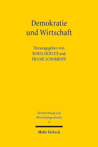 Cover image for Demokratie und Wirtschaft: Eine interdisziplinare Herausforderung