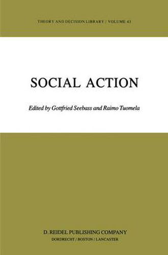 Cover image for Social Action