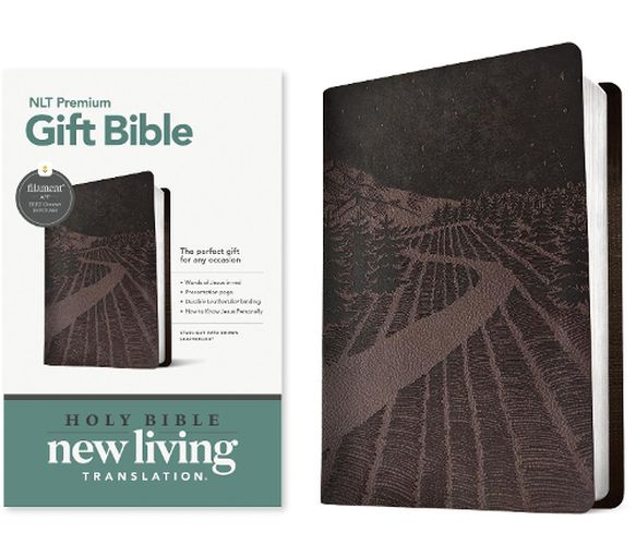 NLT Premium Gift Bible, Filament Enabled, Brown