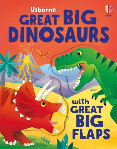 Cover image for Great Big Dinosaurs (with great big flaps)