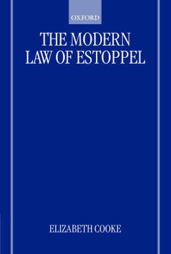 Cover image for The Modern Law of Estoppel