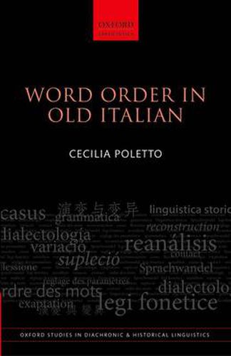 Cover image for Word Order in Old Italian