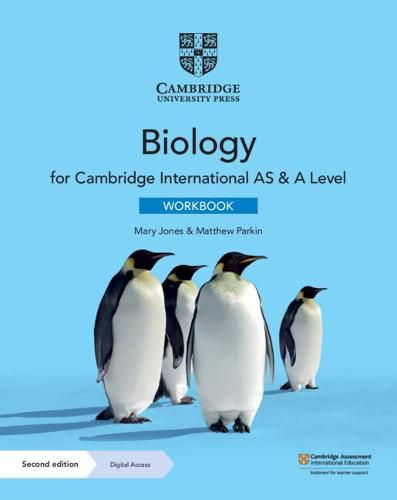 Cover image for Cambridge International AS & A Level Biology Workbook with Digital Access (2 Years)