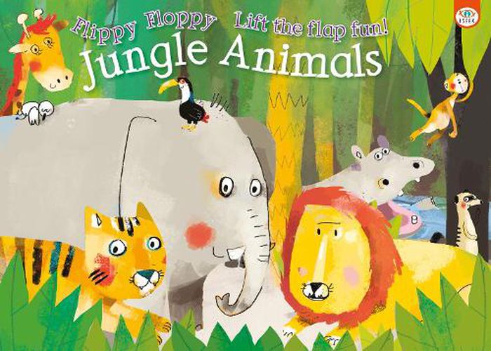 Cover image for Flippy Floppy Jungle Animals