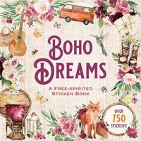 Cover image for Boho Dreams Sticker Book