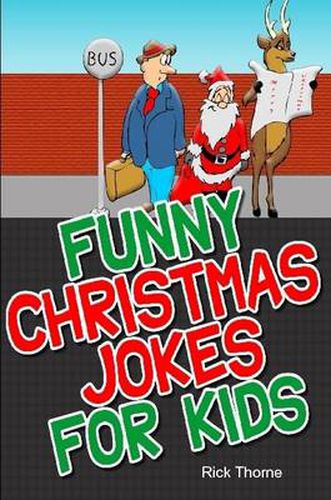 Cover image for Funny Christmas Jokes for Kids