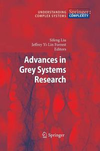 Cover image for Advances in Grey Systems Research