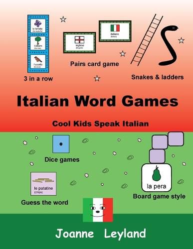 Cover image for Italian Word Games: Cool Kids Speak Italian
