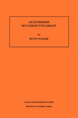 Cover image for An Extension of Casson's Invariant