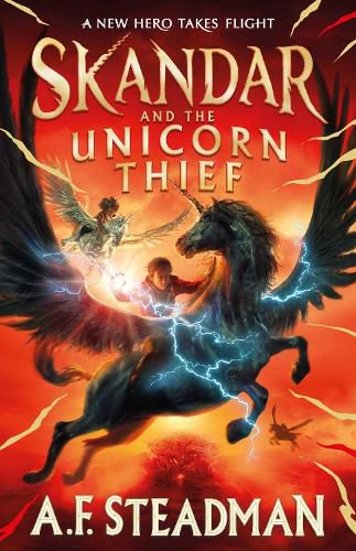 Cover image for Skandar and the Unicorn Thief: The major new hit fantasy series