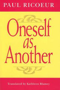 Cover image for Oneself as Another