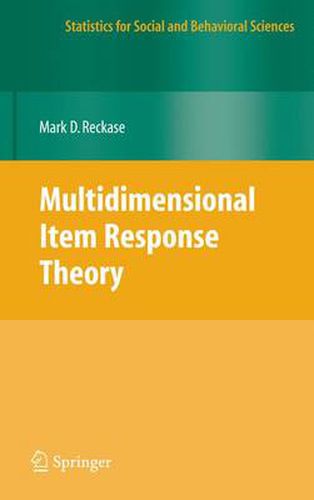 Cover image for Multidimensional Item Response Theory