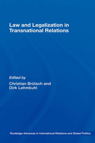 Cover image for Law and Legalization in Transnational Relations