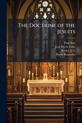 Cover image for The Doctrine of the Jesuits