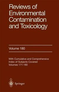 Cover image for Reviews of Environmental Contamination and Toxicology: Continuation of Residue Reviews