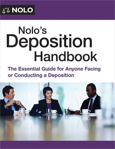 Cover image for Nolo's Deposition Handbook