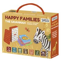 Cover image for Happy Families. The Savannah