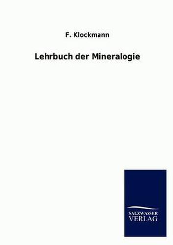 Cover image for Lehrbuch der Mineralogie