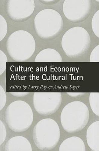 Cover image for Culture and Economy After the Cultural Turn