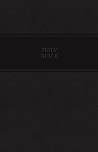 Cover image for KJV Holy Bible, Personal Size Giant Print Reference Bible, Black Leathersoft, 43,000 Cross References, Red Letter, Comfort Print: King James Version