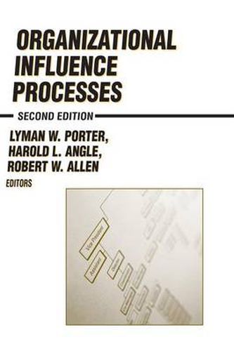 Organizational Influence Processes