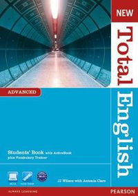 Cover image for New Total English Advanced Students' Book with Active Book Pack