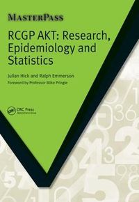 Cover image for RCGP AKT: Research, Epidemiology and Statistics