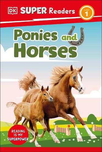 Cover image for DK Super Readers Level 1 Ponies and Horses