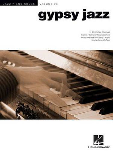 Cover image for Gypsy Jazz: Jazz Piano Solos Series Volume 20