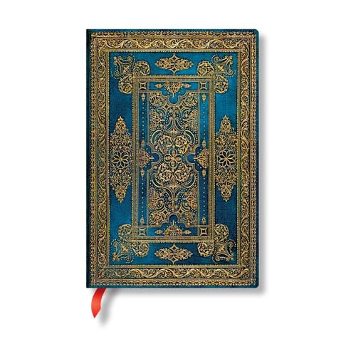 Cover image for Blue Luxe (Luxe Design) Mini Lined Hardback Journal (Elastic Band Closure)